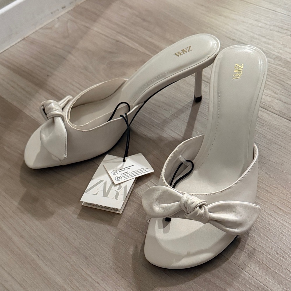 Zara Open Toe Heels - Picture 3 of 12
